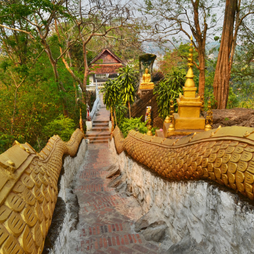 Laos Luangprabang Pagoda